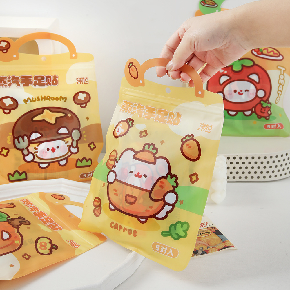 Pequeño tomate calentador de manos auto-calentador para bebés calentadores de manos y pies para estudiantes calentadores de manos al aire libre calentadores de manos vestidos