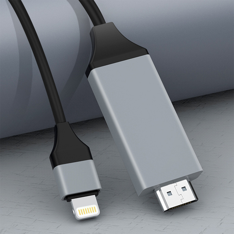 Lightning to hdmi hdは、アップルの携帯電話をhdmiとスクリーンケーブルに変換する必要はありません|undefined
