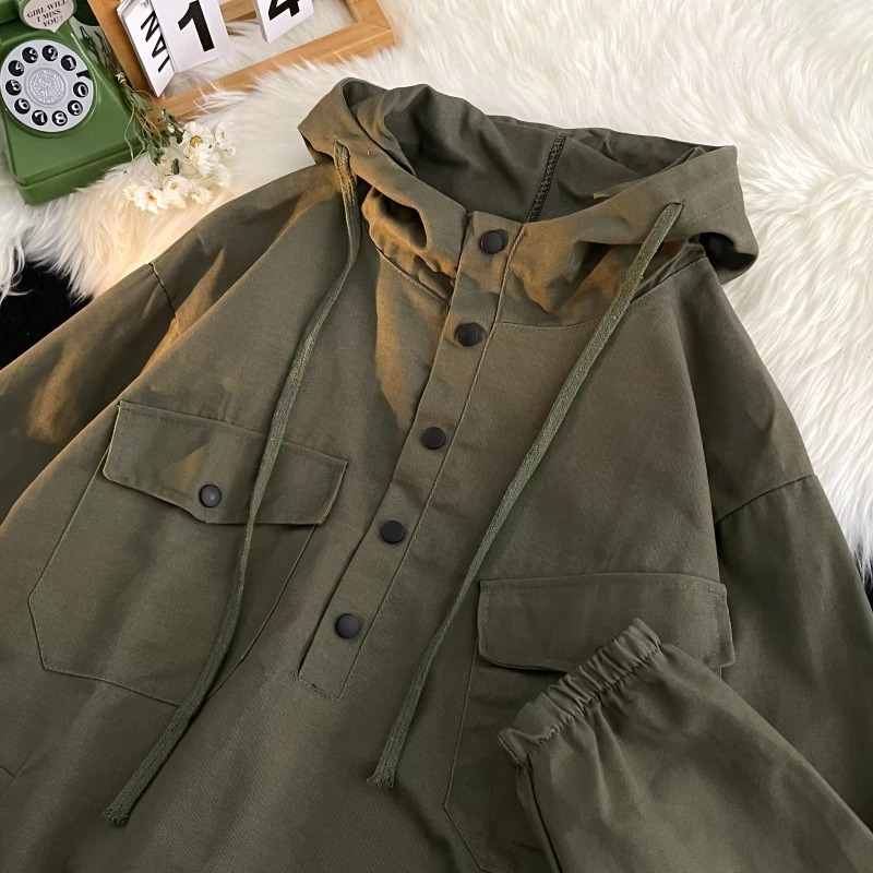 New Stormtrooper Coat Men's Hoodie Functional Spring and Autumn Loose Versatile Hoodie Hip Hop Work Jacket_voghion.com