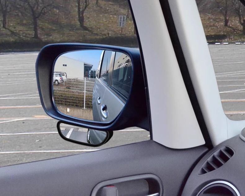 Car rearview mirror, coach mirror, reversing mirror, blind spot mirror, wide-angle mirror, adjustable angle blind spot eliminator