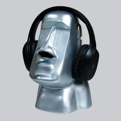 網紅摩艾紙巾盒創意呆萌moai石像抽紙盒客廳家用紙巾抽耳機支架