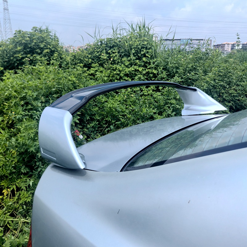 Suitable for 2006-2011 Civic Modified Rear Wing Siming Fd2 High-Top Perforated Installation Rear Wing Car Fixed Wing