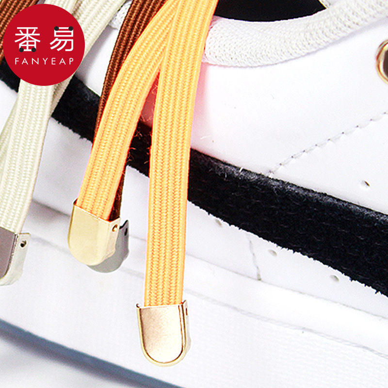 Envío gratis de una pieza/hebilla de cordón EC1S60-hebilla de presión gratuita, punta de cuerda sin ataduras, niños perezosos