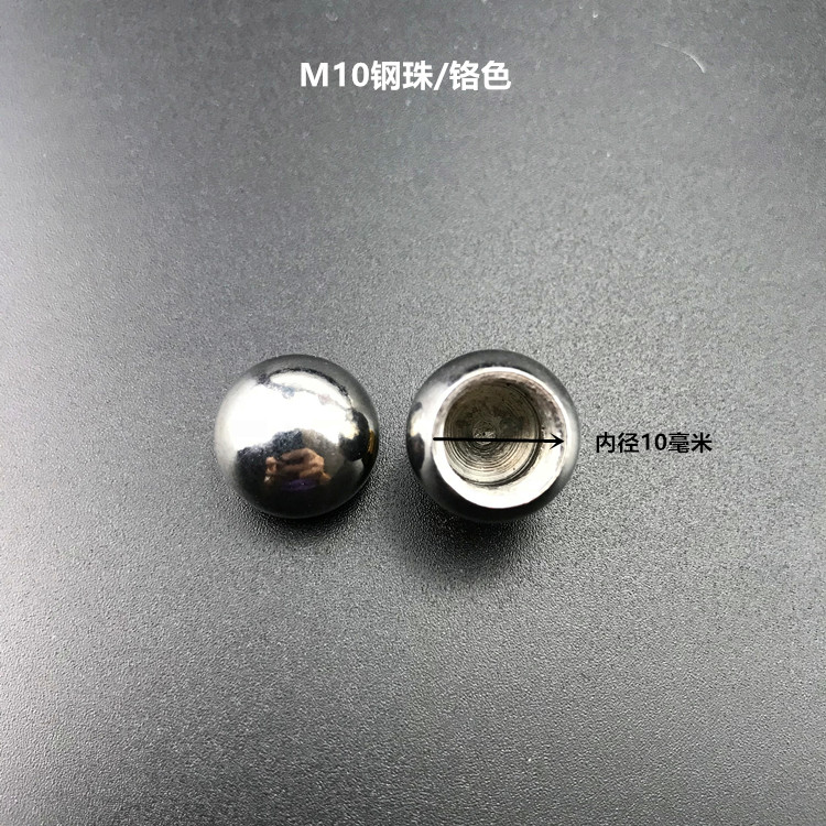 Accesorios de hardware de lámparas de cristal fijación de Tuercas decorativas de tapa plana M10 dientes internos tuercas de succión de techo de lámparas de flores corona