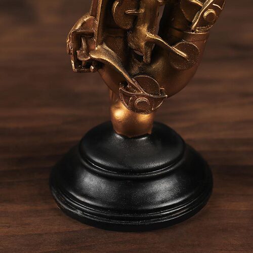 Creative retro European saxophone violin instrument model resin ornaments bar home bookcase wine cabinet decoration