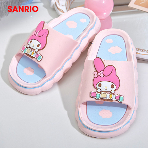 HELLOKITTY children's slippers summer cartoon bathing home indoor non-slip cute baby beach shoes