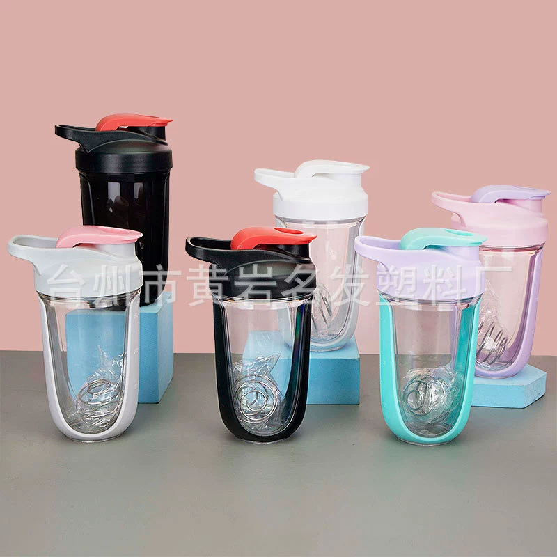 400 мл новый двухслойный пластиковый стакан для протеинового порошка, молочный коктейль, пластиковый стакан, весы, чашка для смешивания, чашка для замены еды, чашка для порошка, шейкер