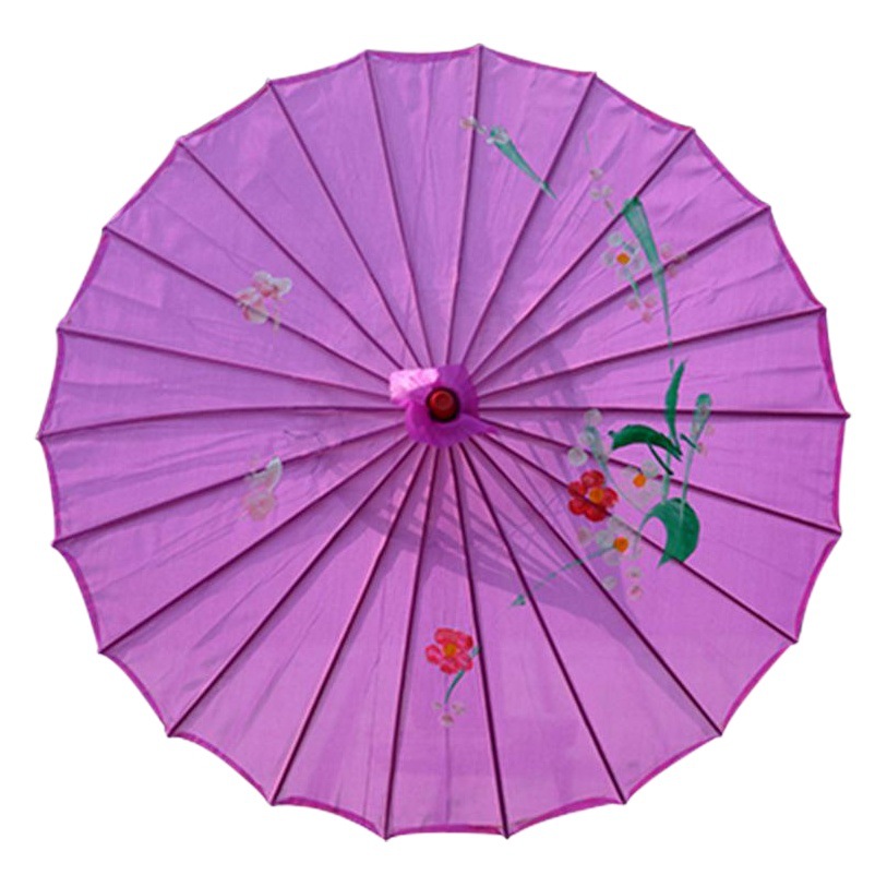 Traditional Umbrella Craft Cloth Umbrella Decorative Umbrella Dance Performance Ceiling Decoration Prop Umbrella Oil Paper Silk Cloth Umbrella Supply Retro