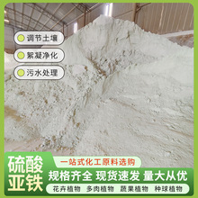 硫酸亚铁植物化肥 农业级硫酸亚铁 绿矾 污水处理专用厂家现货