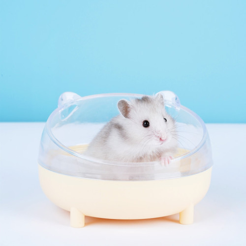 Hamster bathroom bath tub bath sand basin toilet dual-purpose golden bear bath sand urine sand anti-splash one piece drop shipping