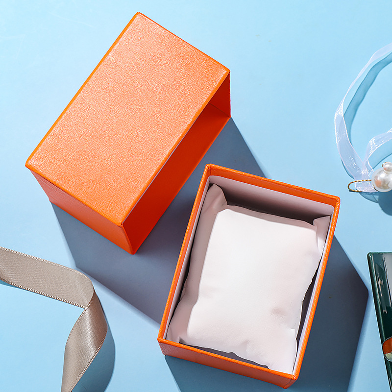 Caja de regalo caja vacía tapa de cartón de embalaje de alta gama en stock caja rectangular al por mayor de fábrica