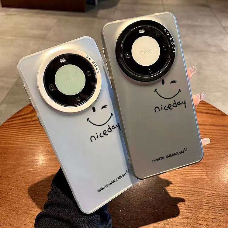 Simple Smiley Face for Huawei mate60Pro Personality P70 Phone Case Honor 100Pro Frosted Nova12 Simple Smiley Face for Huawei mate60Pro Personality P70 Phone Case Honor 100Pro Frosted Nova12