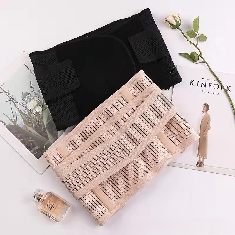 Faja Abdominal Posparto para Mujer de Nylon, Ajustable, Con Varillas, para Moldeado Corporal