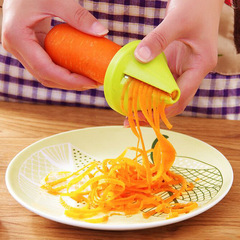 Kitchen multifunctional vegetable cutter creative spiral grater household quick vegetable cutting fruit and vegetable grater