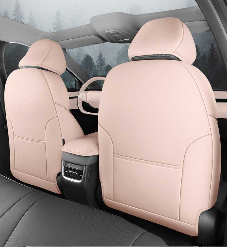 Xpeng MONAM03 car-specific seat cushion, perforated and breathable leather style, all-season full-coverage car seat cover, 26