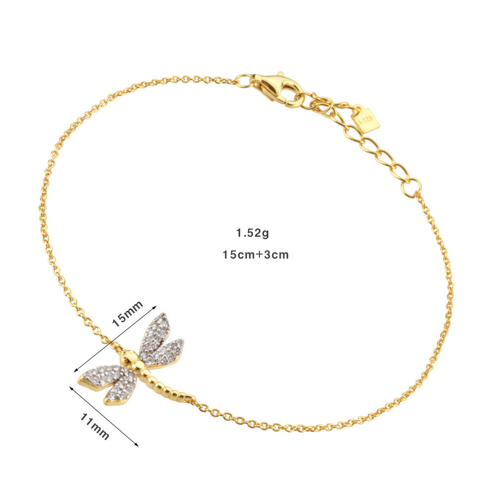 3g Weight 925 Sterling Silver Bracelets Simple Style