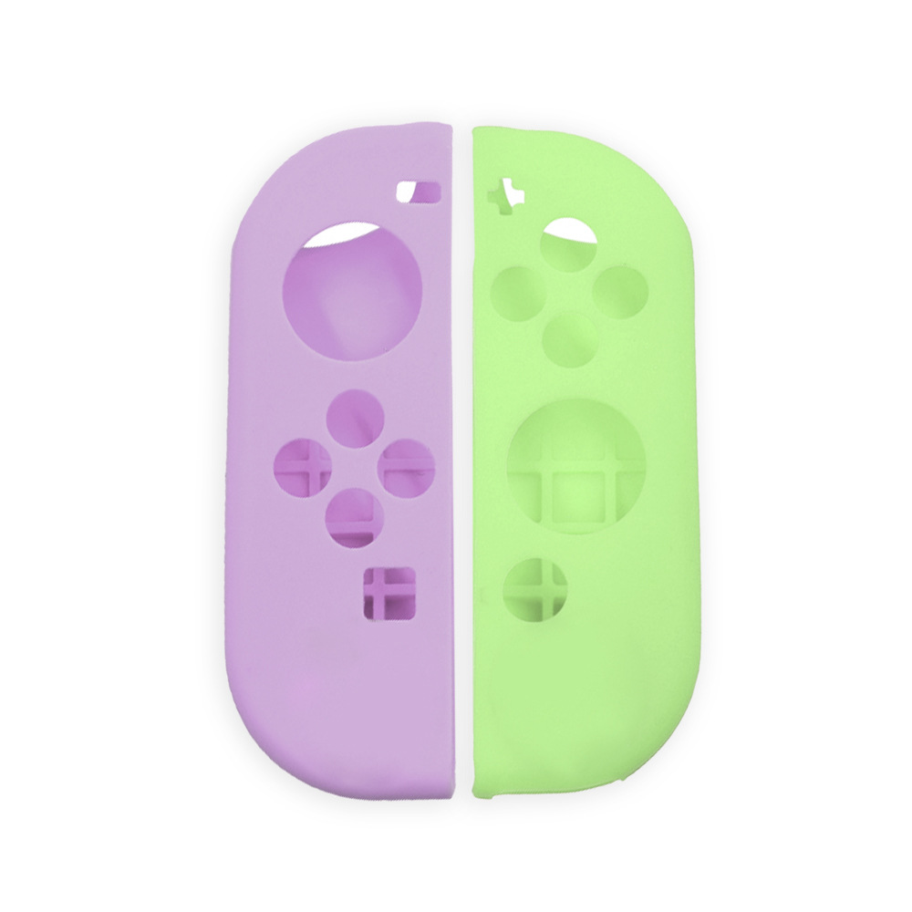 Aplicable a Nintendo interruptor mango funda de silicona interruptor joycon mango funda de silicona funda protectora inyección de aceite