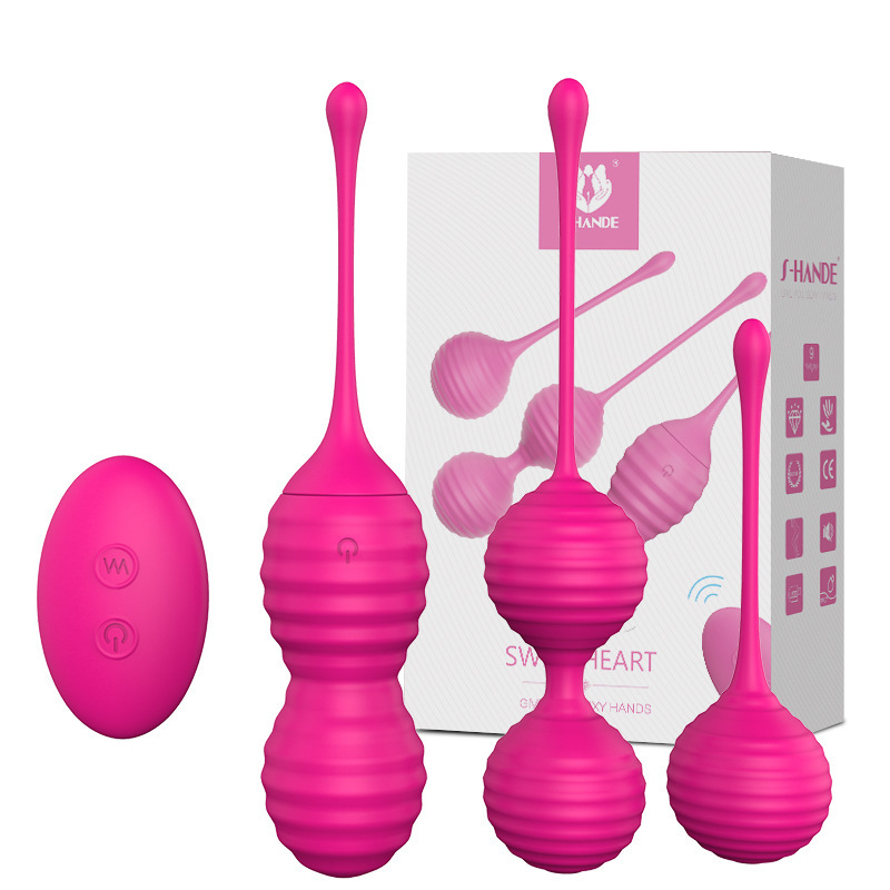 Sihande S154 Remote Control Vibrating Kegel Ball Upgraded Version Prenatal and Postpartum Pelvic Floor Muscle Trainer for Women's Vagina