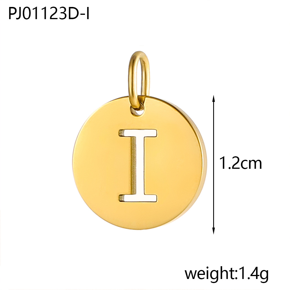 4g Weight Pendant Jewelry Making Type DIY Ornament Accessories Classification 1 Piece Quantity 304 Stainless Steel Material Letter Pattern All Seasons Season Polished Finish Plating Design Retro, Classic Style Style 1 Piece 304 Stainless Steel Letter Polished Pendant DIY Ornament Accessories 8