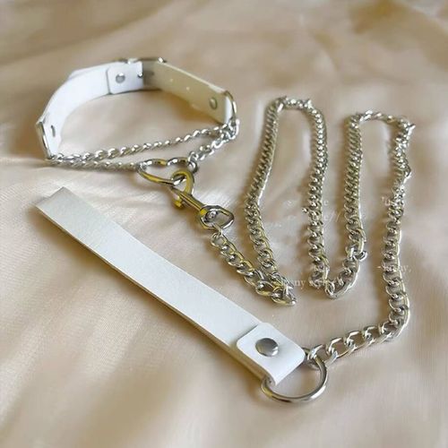 Imprison your heart, love jewelry, neck strap, sexy necklace, dark choker lock, women's necklace + traction rope fun