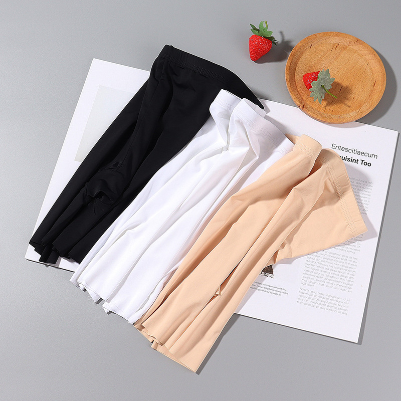 Safety pants women's underwear anti-light ice silk seamless non-curling leggings shorts summer plus size boxers wholesale