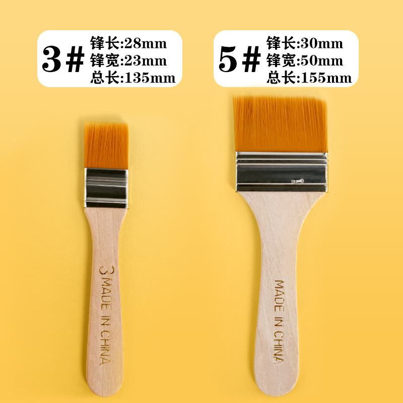 Juego de herramientas de pintura acrílica pintura de pared material de bricolaje pintado a mano cepillo de cubo esponja raspador de toalla juego completo de Bingeno