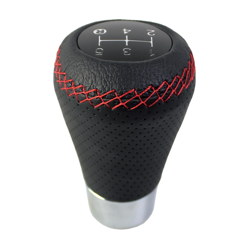 Cross-border universal car gear shift knob, high-quality modified manual transmission gear shift knob with stitched handle