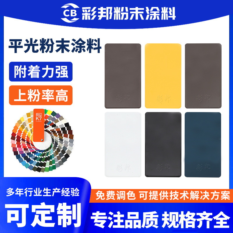 平光粉末涂料户内外工业高光静电热固性哑光耐腐蚀