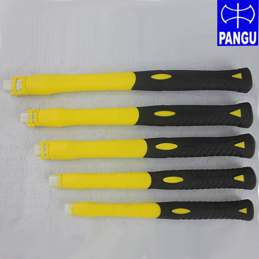 钳工锤柄塑料锤柄双色包塑柄纤维柄奶子锤柄钳双色柄塑料柄圆头锤