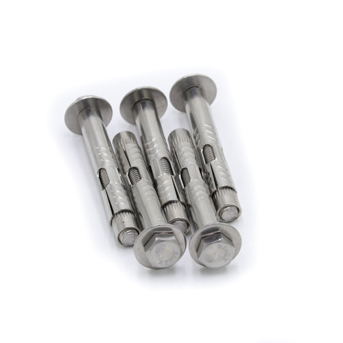 304 stainless steel expansion screw external hexagonal built-in pull-explosion ceiling bolt lifting internal expansion explosion gecko