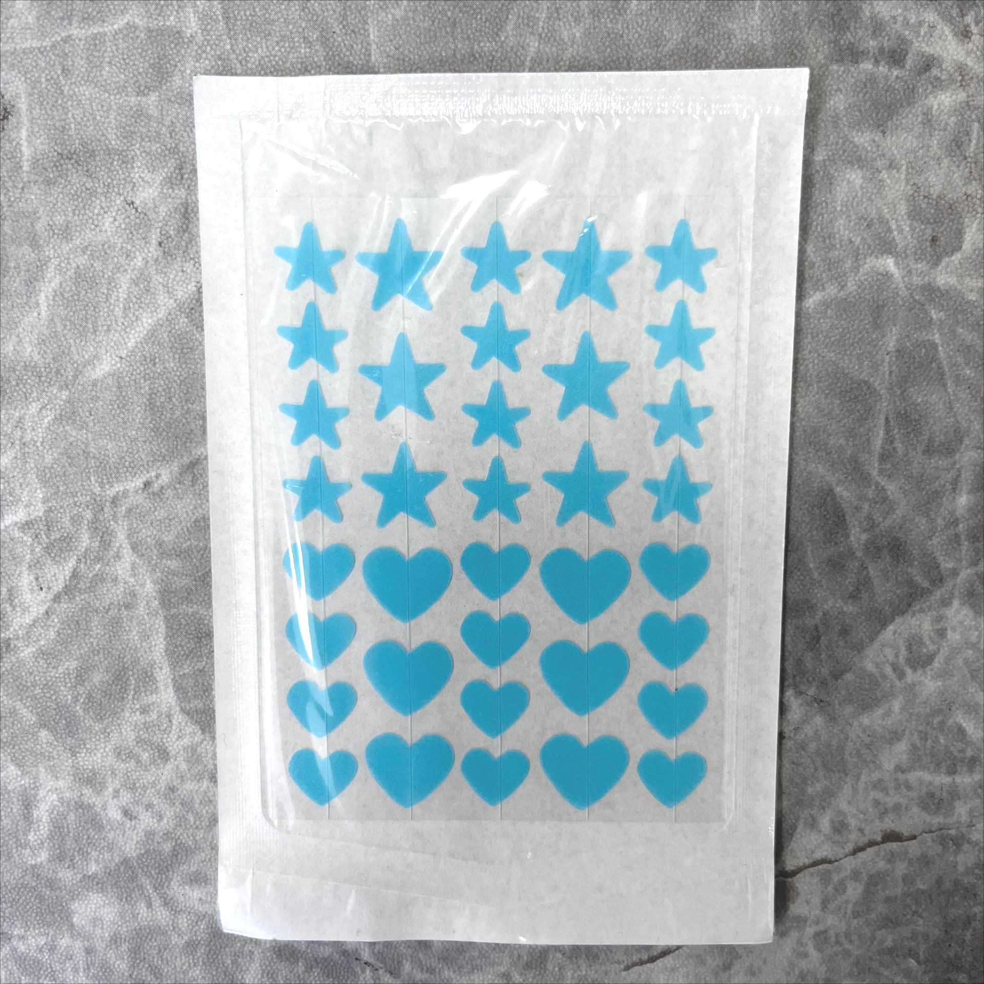 PE-36 하트 스타 조합 블루