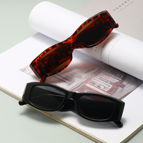 Ole Ole 2024 New Cross-border Fashion Square Sunglasses Men's Letter Punk Style Women's Internet Famous Brand Eyewear 