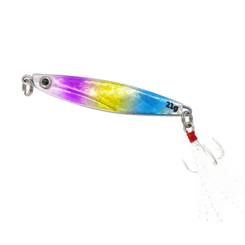 Metal Jigging Fishing Lures Deep Diving Spoon Daits Dass Trout Fresh Water Fishing Lure