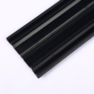 Yunnan Pvc Board Manufacturer Pvc Extruded Profile Black Pvc Sealing Strip Pvc Square Cold Top Profile Wholesale Direct Sales