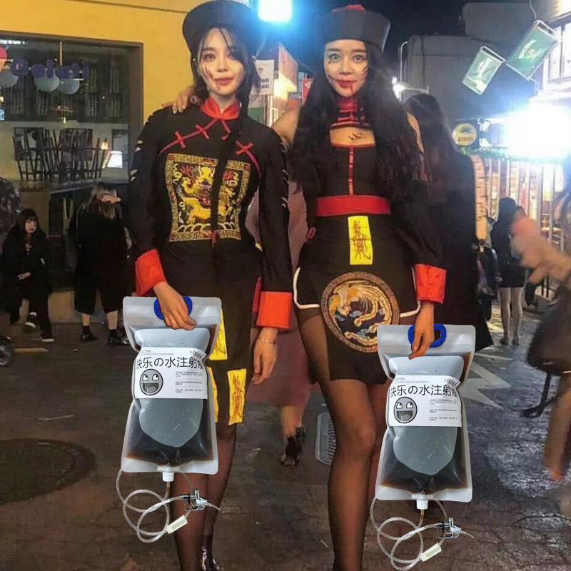 泰润尚品精酿网红啤酒输液包装袋扎啤鲜啤现酿大雪熊袋抖音挂式袋