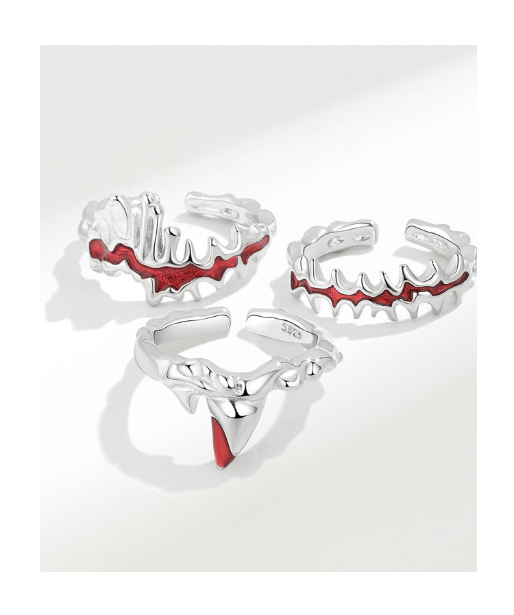 Simple Style Color Block Copper Rings 1 Piece