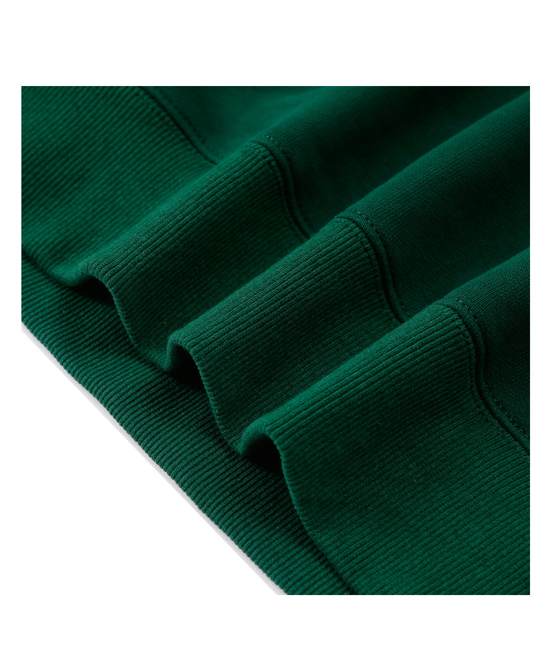 登爵男装 2022秋季新款卫衣 重磅380g纯棉情侣连帽卫衣