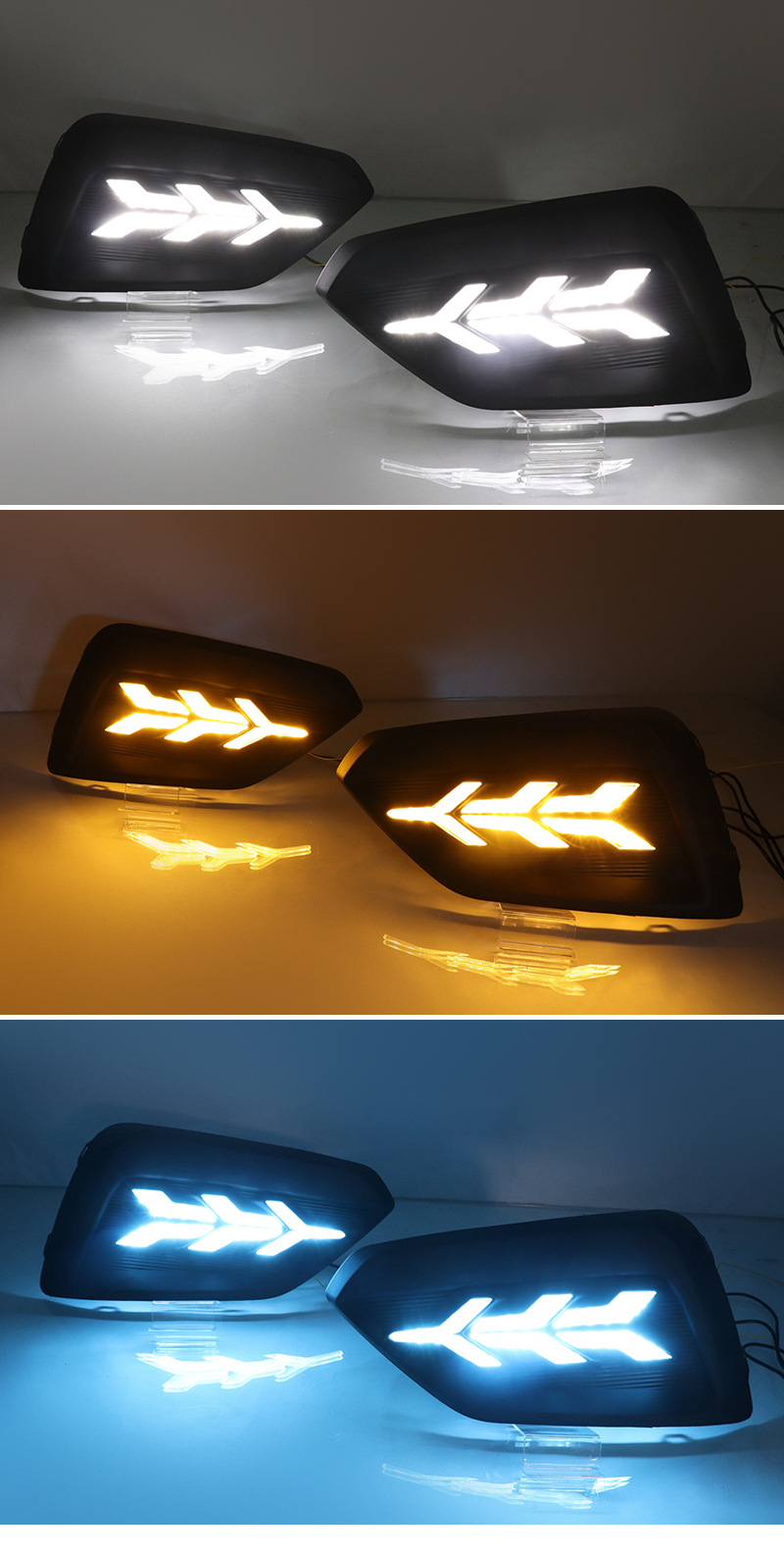 Suitable for Honda New Fit ChaoYue Pro daytime running light modification, specialized LED daytime running lights with flowing turn signals