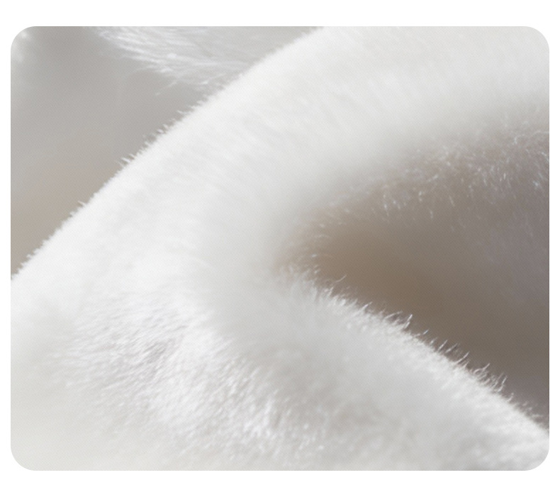 Spot Car Winter Seat Cushion Front and Rear Non-Slip Warm Soft Flannel Anti-Freeze Car Velvet Seat Cushion Cover