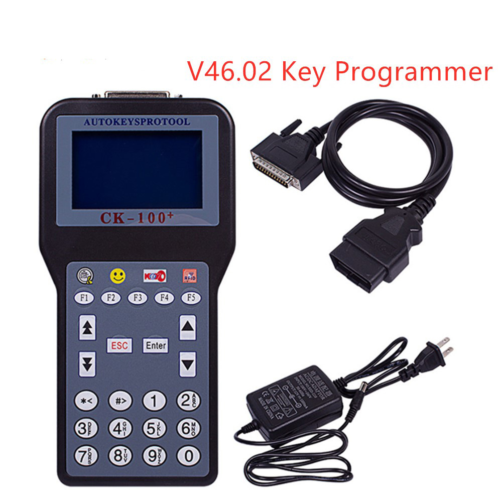 OBD2 Ck100 + V46.02汽车钥匙编程器汽车故障读取自动代码扫描仪