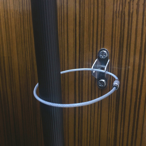 Cross-border children's furniture anti-tip fixer TV cabinet shoe cabinet anti-tilt device wardrobe stainless steel anti-tip buckle