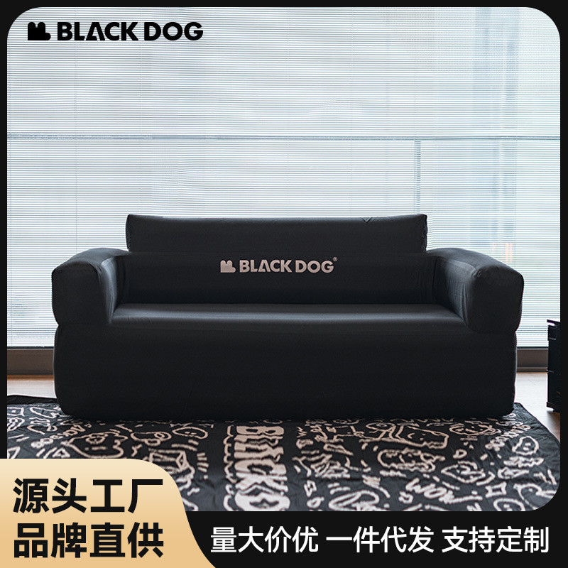 Blackdog Outdoor Double Inflatable Sofa Portable Outdoor Camping Style Picnic Air Bed Lazy Inflatable Bed