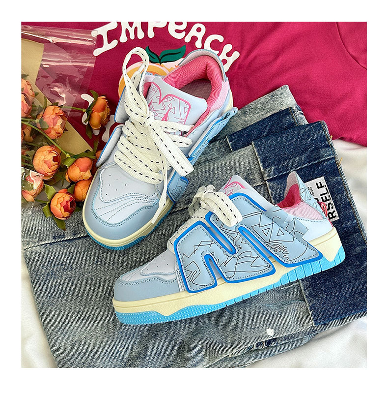 Niche skate shoes 2023 new original design wheat whirlwind hip-hop men and women couples casual all-match skateboard bread shoes_voghion.com