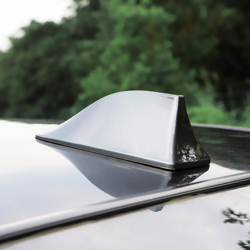 Universal car shark fin antenna with enhanced signal radio function roof modified antenna decoration shark tail