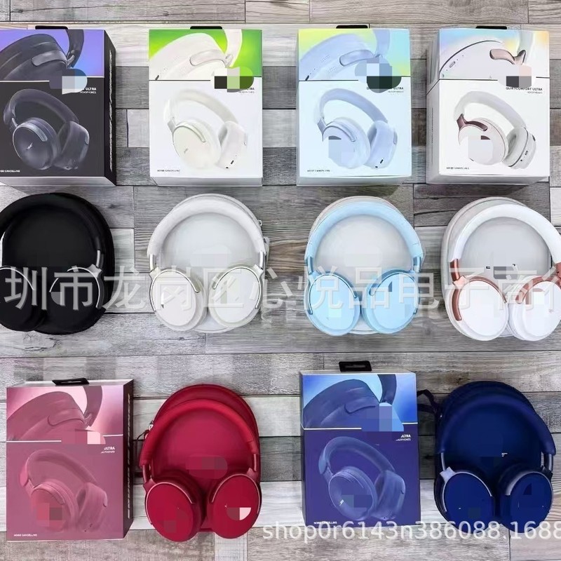 Cross-border New QCIETCOMFORT Ultra Wireless Bluetooth Headset with Leather Bag QC65 Foreign Trade