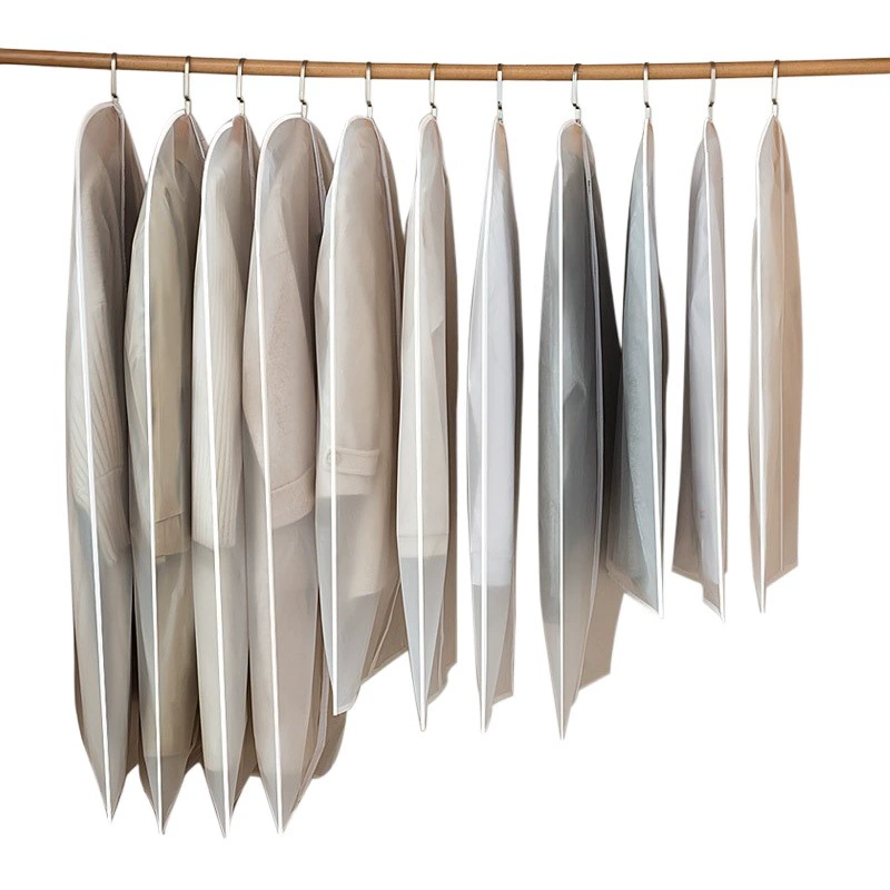 Трансграничная одежда пылезащитный чехол вешалки мешок пылезащитный мешок висячий прозрачный чехол для костюмирования полный закрытый домашний шкаф мешок для одежды