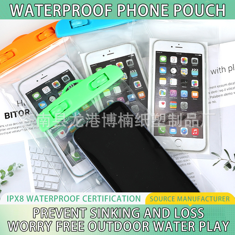 Cross-Border Touchable High-Definition Phone Waterproof Bag Mobile Phone Waterproof Bag