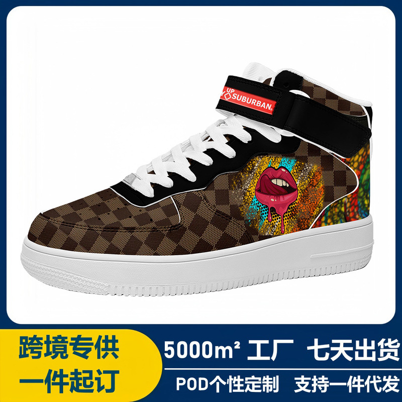 Pod Customizes Cross-Border Casual Sneakers, Air Force One High-Top Basketball Shoes, Jit Exclusively Supplied Directly from Putian Factory Pod Customizes Cross-Border Casual Sneakers, Air Force One High-Top Basketball Shoes, Jit Exclusively Supplied Directly from Putian Factory