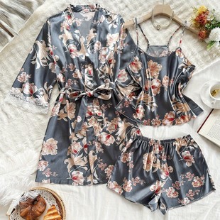Ůʿ˯�۱��z�_��ϵ��pajamaԡ���Ըз���zrobe�Ҿӷ�Ůӡ��˯��