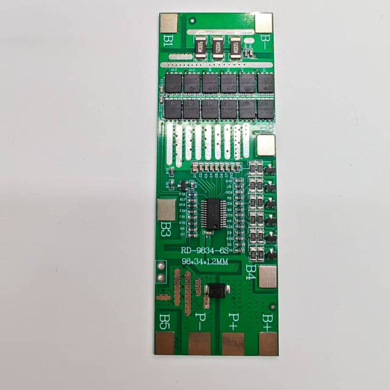 6 Strings of 22.2V10A/20A/30A Lithium Battery Protection Board Vacuum Cleaner Lawn Mower with Temperature Control Ternary